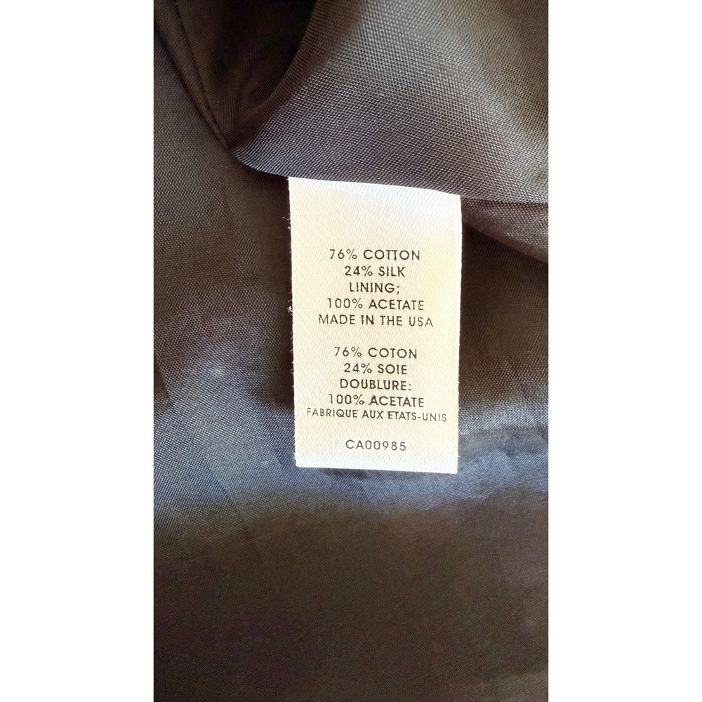 VTG Nanette Lepore Silk Cotton Print Silk Blend Fit & Flare Dress Size 0 - Picture 10 of 11